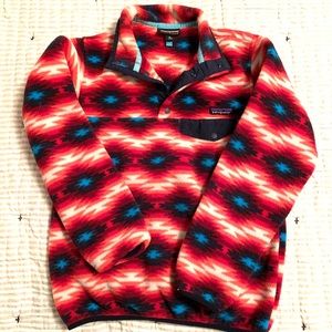 *RARE*Aztec print Patagonia Synchilla Pullover